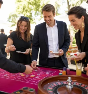 Casino Gourmand : L&rsquo;animation interactive qui éveille les sens de vos invités en plein cocktail