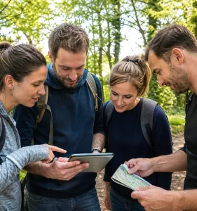 Rallyes nature et enquêtes connectées : le team building de proximité en plein air