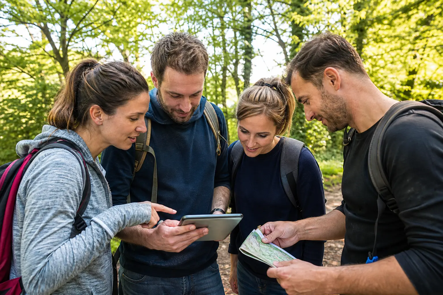 Rallyes nature et enquêtes connectées : le team building de proximité en plein air