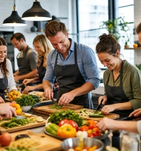 Team building culinaire : cuisiner en équipe, toujours la valeur sûre de la cohésion