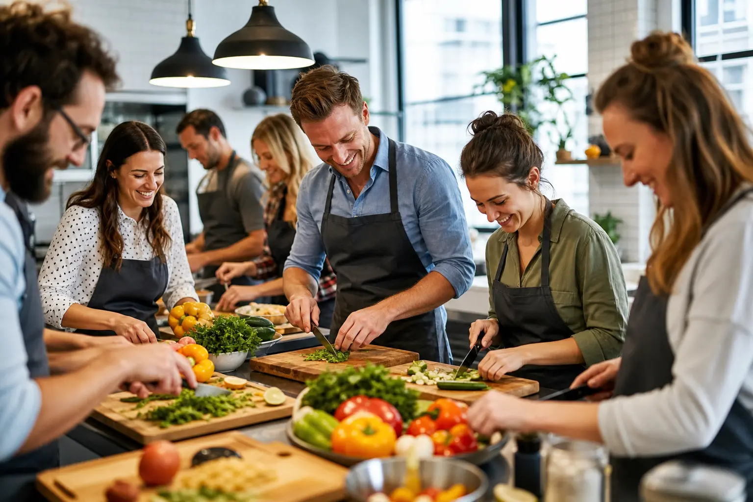 Team building culinaire : cuisiner en équipe, toujours la valeur sûre de la cohésion